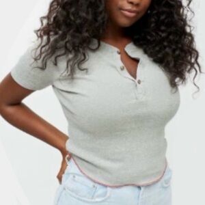 Urban outfitters BDG Henley tee